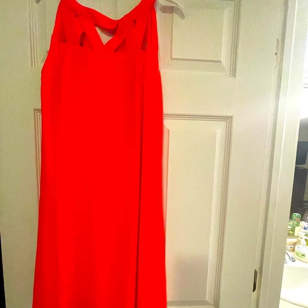 Hot pink summer dress